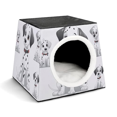 Weltraumkapsel Haustierhaus – Oxford-Gewebe Haustierhaus für Katzen, Hunde, Meerschweinchen und kleine Haustiere, Familie und Reisen, 35,1 x 35,1 x 30 cm von YKLBV