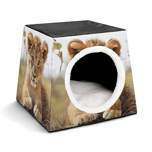 Weltraumkapsel Haustierhaus – Oxford-Gewebe Haustierhaus für Katzen, Hunde, Meerschweinchen und kleine Haustiere, Familie und Reisen, 35,1 x 35,1 x 30 cm Weltraumkapsel Haustierhaus – Oxford-Gewebe Haustierhaus für Katzen, Hunde, Meerschweinchen und kleine Haustiere, Familie und Reisen, 35,1 x 35,1 x 30 cm von YKLBV