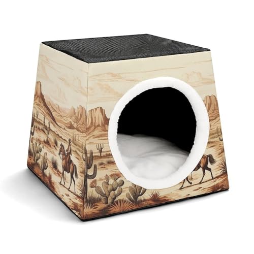 Weltraumkapsel Haustierhaus – Oxford-Gewebe Haustierhaus für Katzen, Hunde, Meerschweinchen und kleine Haustiere, Familie und Reisen, 35,1 x 35,1 x 30 cm von YKLBV