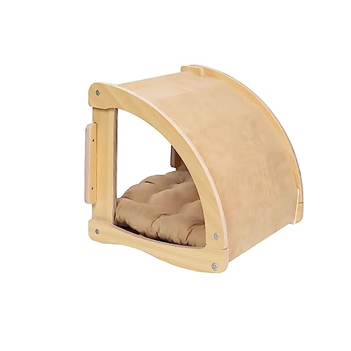 An der Wand montierte Katzenregale aus Massivholz, Sektionaltreppen, Trittstufen, Katzennester und andere frei kombinierbare Katzenkletterregale(Wall Mounted cat Nest) von YKMYXZ