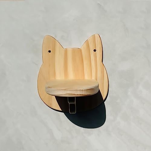 An der Wand montierte Katzenwandmöbel, Katzenwandregale, Hängematte, Treppe, Sprungplattform-Kombination for Katzen for Schlafen und Spielen(C1) von YKMYXZ