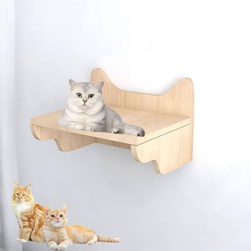 Moderne Wandmontierte Katzenmöbel, Katzenkletterwand, Katzenwandregale, DIY Decken- und Wandkombinationsset, Platzsparend(S3) von YKMYXZ
