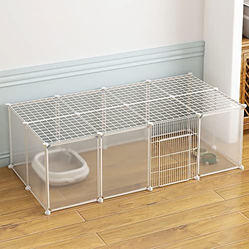 Pet's Home, Katzenkäfig – Katzenkäfige for den Innenbereich, Katzenlaufstall, Katzengehege, Frettchenkäfig, Hundekäfige, Katzenhütten, leicht zu reinigen – großer Auslaufplatz, ideal for 1–3 Katzen(14 Pet's Home, Katzenkäfig – Katzenkäfige for den Innenbereich, Katzenlaufstall, Katzengehege, Frettchenkäfig, Hundekäfige, Katzenhütten, leicht zu reinigen – großer Auslaufplatz, ideal for 1–3 Katzen(14 von YKMYXZ