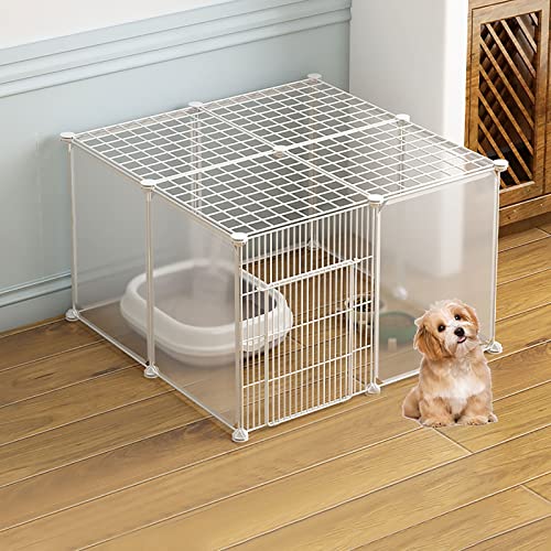 Pet's Home, Katzenkäfig – Katzenkäfige for den Innenbereich, Katzenlaufstall, Katzengehege, Frettchenkäfig, Hundekäfige, Katzenhütten, leicht zu reinigen – großer Auslaufplatz, ideal for 1–3 Katzen(75 Pet's Home, Katzenkäfig – Katzenkäfige for den Innenbereich, Katzenlaufstall, Katzengehege, Frettchenkäfig, Hundekäfige, Katzenhütten, leicht zu reinigen – großer Auslaufplatz, ideal for 1–3 Katzen(75 von YKMYXZ