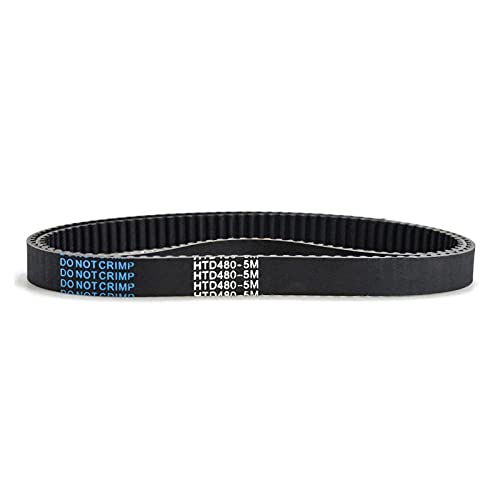YKMYXZ， 2 STÜCKE HTD Zahnriemen 480-5M-5, 480 Länge, 10/25/20mm Breite, Synchronriementeil, 96 Zähne Ersatzteile(Width 26mm) von YKMYXZ