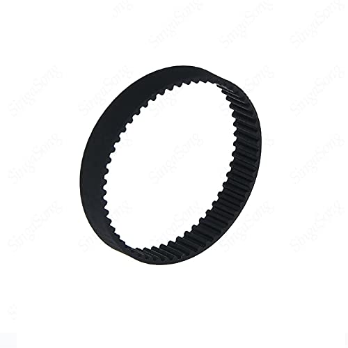 YKMYXZ， 2 Stück 2GT-Gürtel 204-2GT-6 Zahnriemen aus Gummi mit geschlossener Schleife, L = 202 mm, B = 6/9/10/3,5 mm(Width 10mm) von YKMYXZ