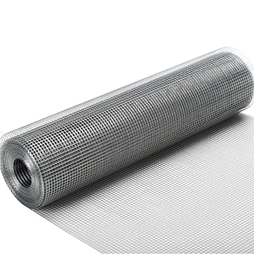 YKMYXZ, 304 Edelstahl-Drahtgeflecht-Rolle 0,6 mm Drahtgeflecht-Zaun 1/4 Zoll Öffnung Hardware-Tuch Volierenzaun for Garten im Freien(1x1m) von YKMYXZ