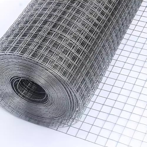 YKMYXZ, 304 Edelstahl-Schweißdrahtgeflecht, 18 mm Loch, quadratisch, Hardware-Stoff, Zaunnetz, Rolle, Gartennetz for Zäune oder Tierkontrolle(1x2m) von YKMYXZ