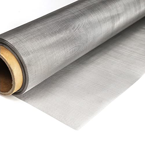 YKMYXZ, 304 Edelstahlgewebe, 80 Mesh, Metallgeweberolle, kleines 0,2 mm Loch, feines Drahtgeflecht(1x2m) von YKMYXZ