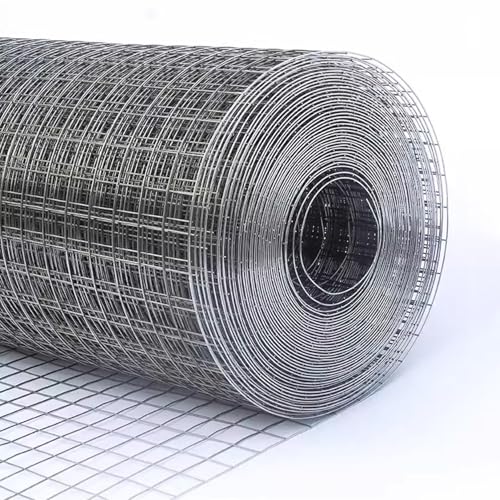 YKMYXZ, Drahtgeflechtrolle 304 Edelstahlgewebe, komplett verschweißt, 2 x 2 Zoll quadratische Öffnungen(1x2m) von YKMYXZ