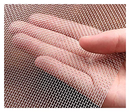 YKMYXZ, Edelstahl-Drahtgeflecht-Rolle 14 Mesh Gewebtes Mesh for Fenster, Türen, Filter(1x1m) von YKMYXZ