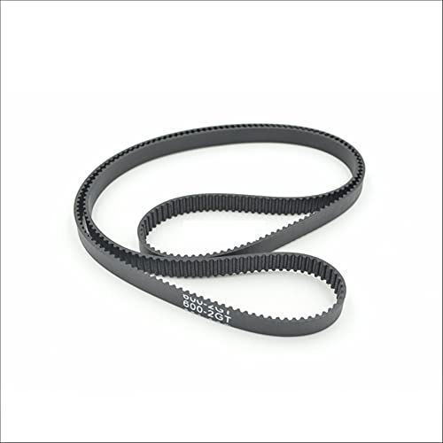 YKMYXZ， Zahnriemen for 3D-Drucker, Umfang 1540 mm, 2GT-6-Gummiriemen mit geschlossener Schleife, Breite 6 mm, 9 mm for Motorriemen, 3D-Drucker(Width 3.5mm) von YKMYXZ