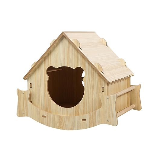 YKMYXZ Katzenregale, Schaukelbett for Katzen aus Holz, multifunktionale Katzenhängematte for den Innenbereich for Aufhängen und Aufstellen auf dem Boden, Haustiermöbel YKMYXZ Katzenregale, Schaukelbett for Katzen aus Holz, multifunktionale Katzenhängematte for den Innenbereich for Aufhängen und Aufstellen auf dem Boden, Haustiermöbel von YKMYXZ