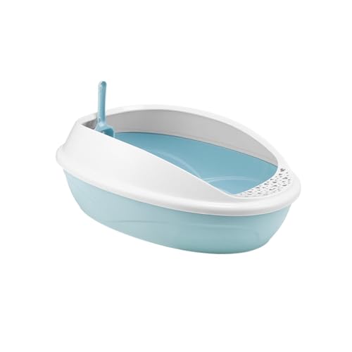 YKMYXZ Katzentoilette, Oben offene Katzentoilette, Katzentoilette, langlebig, mit Schaufel, Katzentoilette, erhöhte Katzentoilette for Hauskatzen, YKMYXZ Katzentoilette, Oben offene Katzentoilette, Katzentoilette, langlebig, mit Schaufel, Katzentoilette, erhöhte Katzentoilette for Hauskatzen, von YKMYXZ