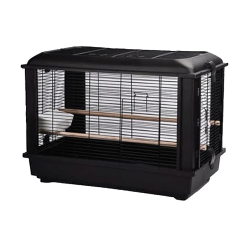 YKMYXZ Vogelkäfige Große Acryl-Vogelträger Luxus-Vogelkäfig Kreativer einfacher Vogelhausträger(Black C) von YKMYXZ