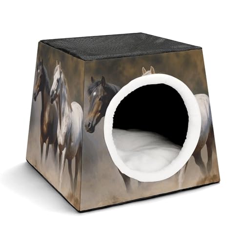 YKUDBN Cozy Capsule Pet Nest for Small Cats and Dogs, Horses Animals Print Portable Pet Nest Small Pet Nest Capsule Design Pet Nest Small Animal Nest YKUDBN Cozy Capsule Pet Nest for Small Cats and Dogs, Horses Animals Print Portable Pet Nest Small Pet Nest Capsule Design Pet Nest Small Animal Nest von YKUDBN