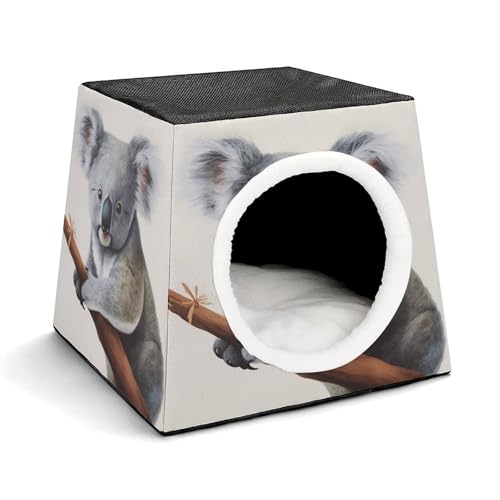 YKUDBN Cozy Capsule Pet Nest for Small Cats and Dogs, Koala and Butterfly Print Portable Pet Nest Small Pet Nest Capsule Design Pet Nest Small Animal Nest YKUDBN Cozy Capsule Pet Nest for Small Cats and Dogs, Koala and Butterfly Print Portable Pet Nest Small Pet Nest Capsule Design Pet Nest Small Animal Nest von YKUDBN