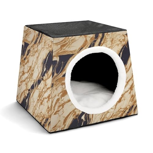 YKUDBN Cozy Capsule Pet Nest for Small Cats and Dogs, Marble1 Print Portable Pet Nest Small Pet Nest Capsule Design Pet Nest Small Animal Nest YKUDBN Cozy Capsule Pet Nest for Small Cats and Dogs, Marble1 Print Portable Pet Nest Small Pet Nest Capsule Design Pet Nest Small Animal Nest von YKUDBN