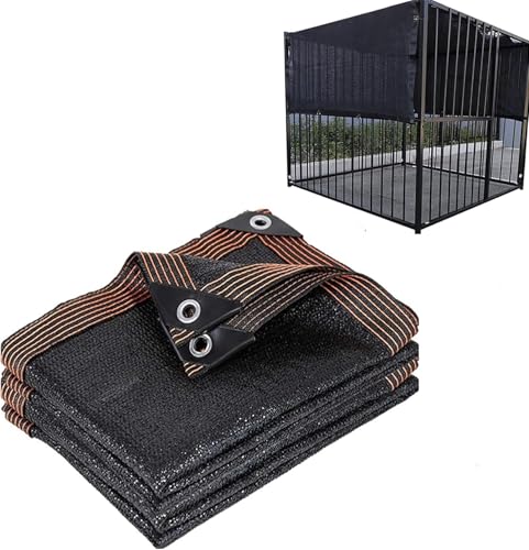 Abdeckung für Hundehütten, 95 % Sonnenschutz, Netzgewebe mit Ösen für Outdoor-Hundehütte, große Haustierkäfige, Hühnerstall, 3 x 4 m Abdeckung für Hundehütten, 95 % Sonnenschutz, Netzgewebe mit Ösen für Outdoor-Hundehütte, große Haustierkäfige, Hühnerstall, 3 x 4 m von YLBFJXK