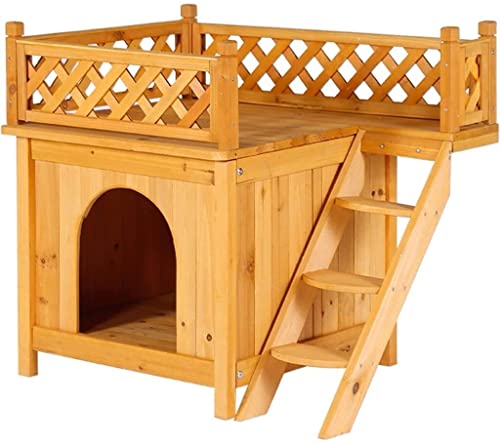 YLCH Strapazierfähige, wasserdichte kleine Hundehütte, doppelstöckige Hundehütte, mit Treppen, leicht zu reinigen YLCH Strapazierfähige, wasserdichte kleine Hundehütte, doppelstöckige Hundehütte, mit Treppen, leicht zu reinigen von YLCH