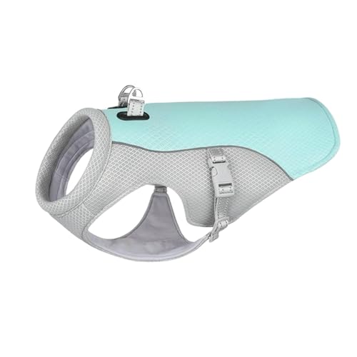 Sommer Hundekleidung Atmungsaktive Mesh-Weste Für Hunde Im Sommer, Verstellbar-Grün-M Sommer Hundekleidung Atmungsaktive Mesh-Weste Für Hunde Im Sommer, Verstellbar-Grün-M von YLCYDLYU
