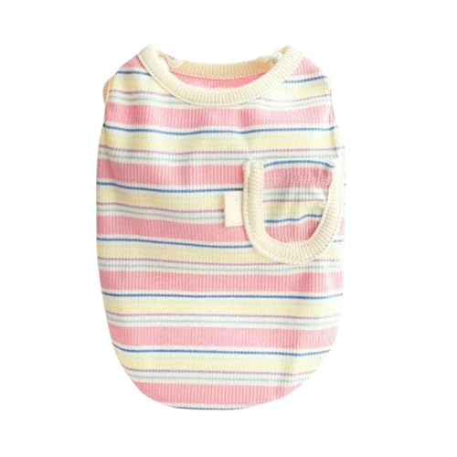 Sommer Hundekleidung Haustier Hund Kleidung Frühling Und Sommer Dünne Süße Weste-Rosa-XL Sommer Hundekleidung Haustier Hund Kleidung Frühling Und Sommer Dünne Süße Weste-Rosa-XL von YLCYDLYU