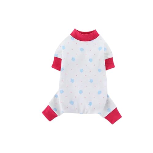 Sommer Hundekleidung Hunde-Onesie, Weicher Pyjama Für Haustiere, Niedlicher Bedruckter Onesie, Overalls, Kleidung-Rosa2-L Sommer Hundekleidung Hunde-Onesie, Weicher Pyjama Für Haustiere, Niedlicher Bedruckter Onesie, Overalls, Kleidung-Rosa2-L von YLCYDLYU