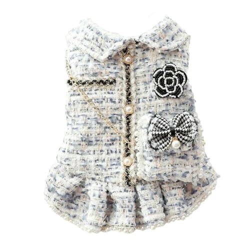 Sommer Hundekleidung Katze Hund Kleid Kleidung Hochzeit Welpen Kleidung-Blau-M Sommer Hundekleidung Katze Hund Kleid Kleidung Hochzeit Welpen Kleidung-Blau-M von YLCYDLYU