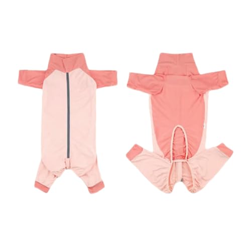 Sommer Hundekleidung Overall-Schlafanzug Für Hunde, Kleine, Mittelgroße Und Große Hunde-Rosa-XL Sommer Hundekleidung Overall-Schlafanzug Für Hunde, Kleine, Mittelgroße Und Große Hunde-Rosa-XL von YLCYDLYU