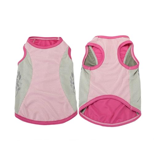 Sommer Hundekleidung Sommer Haustier Hund Kleidung Atmungsaktive Reflektierende Weste-Rosa-10XL Sommer Hundekleidung Sommer Haustier Hund Kleidung Atmungsaktive Reflektierende Weste-Rosa-10XL von YLCYDLYU
