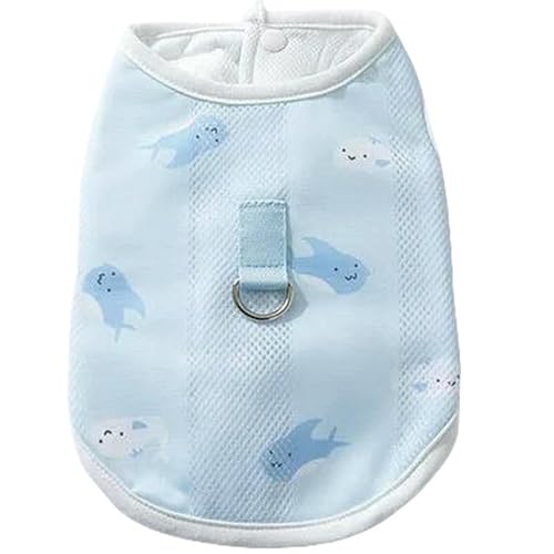 Sommer Hundekleidung Sommer Haustier Kleidung Weste-Blau-XL Sommer Hundekleidung Sommer Haustier Kleidung Weste-Blau-XL von YLCYDLYU