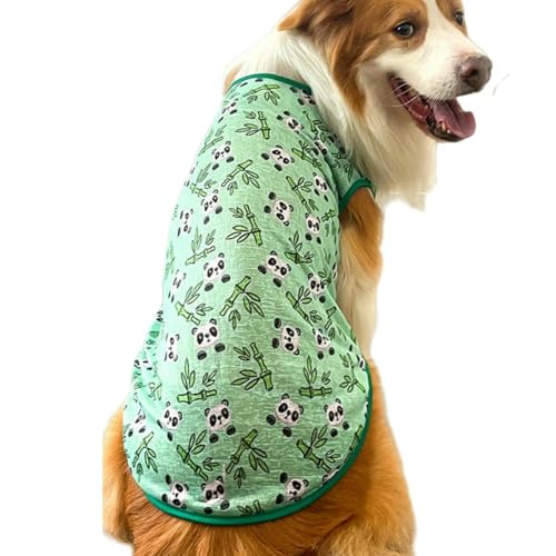 Sommer Hundekleidung Sommer Hund Niedlich Gedruckt Atmungsaktive Dünne Mode Weste Kleidung-Grün-XL Sommer Hundekleidung Sommer Hund Niedlich Gedruckt Atmungsaktive Dünne Mode Weste Kleidung-Grün-XL von YLCYDLYU