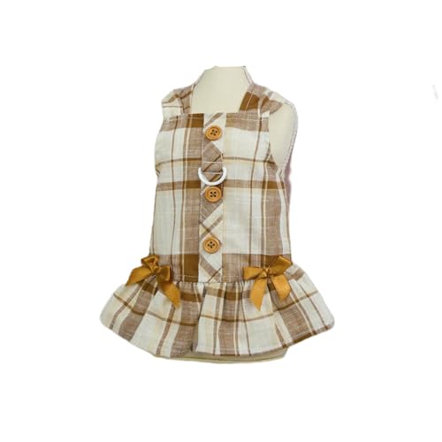 Sommer Hundekleidung Sommer Hund Prinzessin Kleid Blume Kleidung Pet Frühling Und Sommer Kleid-braun-XL Sommer Hundekleidung Sommer Hund Prinzessin Kleid Blume Kleidung Pet Frühling Und Sommer Kleid-braun-XL von YLCYDLYU