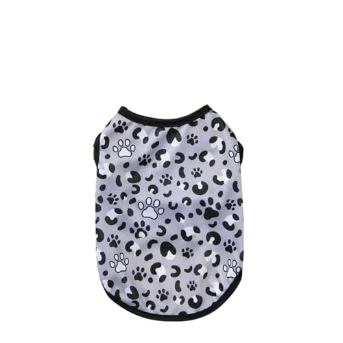 Sommer Hundekleidung Sommer Hundekleidung Atmungsaktive Haustier Mesh Kleidung Welpen Weste Weiches T-Shirt-Grau-M Sommer Hundekleidung Sommer Hundekleidung Atmungsaktive Haustier Mesh Kleidung Welpen Weste Weiches T-Shirt-Grau-M von YLCYDLYU