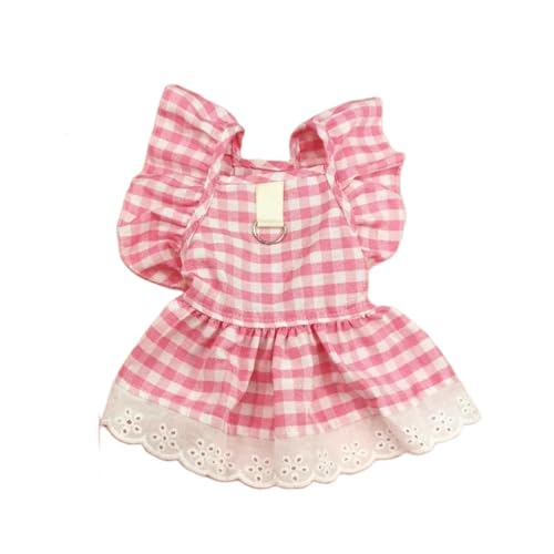 Sommer Hundekleidung Sommer Süße Haustier Kleidung Spitze Hund Kleid Kostüm-Rosa-XL Sommer Hundekleidung Sommer Süße Haustier Kleidung Spitze Hund Kleid Kostüm-Rosa-XL von YLCYDLYU