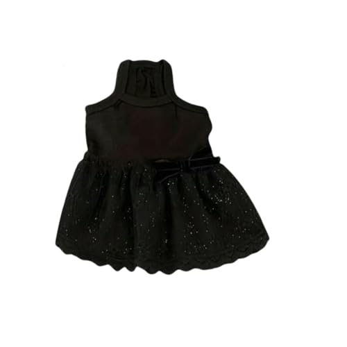 Sommer Hundekleidung Spitzenrock Haustier Sommermode Hundekleid Weste Kleidung-Schwarz-M Sommer Hundekleidung Spitzenrock Haustier Sommermode Hundekleid Weste Kleidung-Schwarz-M von YLCYDLYU