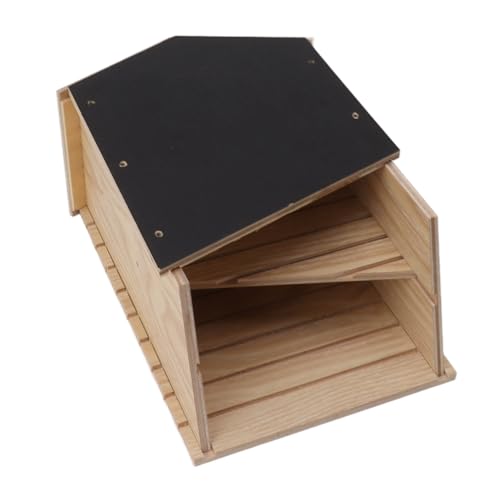 YLSZHYR Fledermaushaus-Set für Den Außenbereich, Doppelkammer, Wasserdichter und Winddichter Fledermauskasten aus Holz, Unterschlupf für Den Außenbereich, Garten, Terrasse, Hof, Fledermauskasten für D YLSZHYR Fledermaushaus-Set für Den Außenbereich, Doppelkammer, Wasserdichter und Winddichter Fledermauskasten aus Holz, Unterschlupf für Den Außenbereich, Garten, Terrasse, Hof, Fledermauskasten für D von YLSZHYR