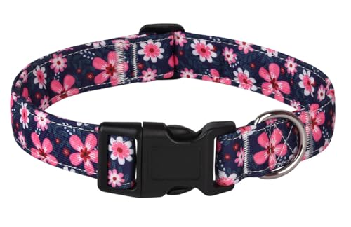 YLrank Hundehalsband, verstellbares Hundehalsband für kleine, mittelgroße und große Hunde, niedliches Welpenhalsband für Jungen und Mädchen, niedliches Design für Jungen, Mädchen, männlich, weiblich, YLrank Hundehalsband, verstellbares Hundehalsband für kleine, mittelgroße und große Hunde, niedliches Welpenhalsband für Jungen und Mädchen, niedliches Design für Jungen, Mädchen, männlich, weiblich, von YLrank