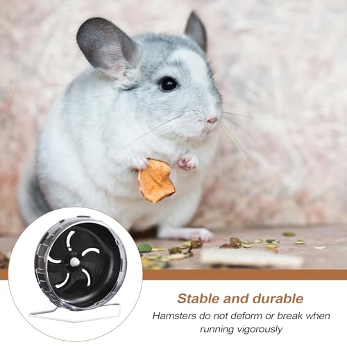 YNPQTDS Hamster Laufrad - Leises Hamsterrad Mit Verstellbarem Ständer - Käfigzubehör Tragbares Spielzeug Für Kleintiere YNPQTDS Hamster Laufrad - Leises Hamsterrad Mit Verstellbarem Ständer - Käfigzubehör Tragbares Spielzeug Für Kleintiere von YNPQTDS