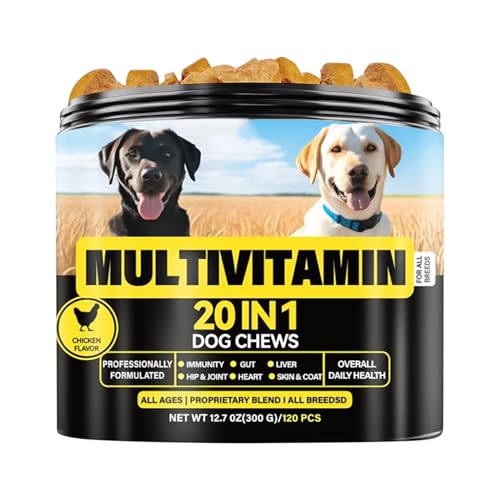 YNPQTDS Hüfte Und Gelenk Kausnacks Für Hunde,300g Verdauungsergänzung - Kauartikel Mit 120 Stück Zur Förderung Der Verdauung Gelenke Und Hautfell YNPQTDS Hüfte Und Gelenk Kausnacks Für Hunde,300g Verdauungsergänzung - Kauartikel Mit 120 Stück Zur Förderung Der Verdauung Gelenke Und Hautfell von YNPQTDS