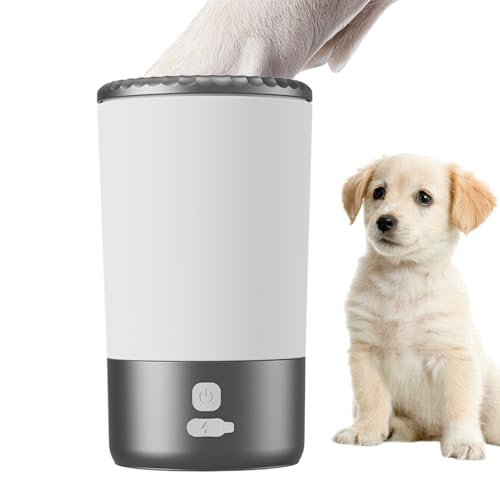 YNPQTDS Hundepfotenreiniger, automatische Unterlegscheibe für Hundefuß, elektrisches Katzenpfoten-Reinigungsgerät für Kätzchen, Welpen, Spazierengehen, Rasen, Hinterhof, Garten, Haus YNPQTDS Hundepfotenreiniger, automatische Unterlegscheibe für Hundefuß, elektrisches Katzenpfoten-Reinigungsgerät für Kätzchen, Welpen, Spazierengehen, Rasen, Hinterhof, Garten, Haus von YNPQTDS