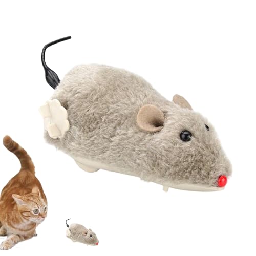 YNPQTDS Realistische Mäuse Katzenspielzeug, Spielzeugmäuse | Winden Sie in Innenräumen Plüsch Mäuse Wickel-Haustierspielzeug,Realistische interaktive Simulation Doll Running Trick Play Pet Supplies YNPQTDS Realistische Mäuse Katzenspielzeug, Spielzeugmäuse | Winden Sie in Innenräumen Plüsch Mäuse Wickel-Haustierspielzeug,Realistische interaktive Simulation Doll Running Trick Play Pet Supplies von YNPQTDS
