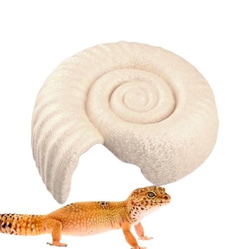 YNPQTDS Reptilienhöhle in Ammonit-Form – Käfigunterschlupf, Nest, dekorativer Lebensraum zum Schlafen, Zuhause, Terrarium, Ruhen, Garten, Tank, Spielverstecken YNPQTDS Reptilienhöhle in Ammonit-Form – Käfigunterschlupf, Nest, dekorativer Lebensraum zum Schlafen, Zuhause, Terrarium, Ruhen, Garten, Tank, Spielverstecken von YNPQTDS