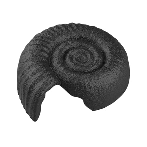 YNPQTDS Schlangenversteck, Ammonit-Form, Käfigunterschlupf, Nest, Unterschlupf, dekorativer Lebensraum zum Spielen, Garten, Terrarium, Ruhebecken, Schlafverstecken von YNPQTDS