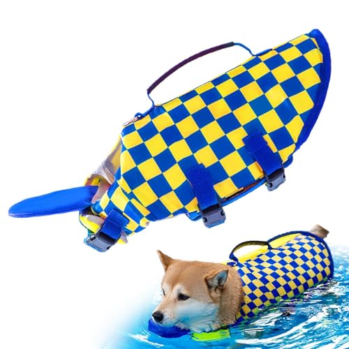 YNPQTDS Schwimmweste für Haustiere, reflektierend, für Pool, mit Hebegriff, Auftriebsunterstützung, Haustierzubehör für Bootsausflüge, Kajakfahren, Abenteuer, am See, Camping, Surfen YNPQTDS Schwimmweste für Haustiere, reflektierend, für Pool, mit Hebegriff, Auftriebsunterstützung, Haustierzubehör für Bootsausflüge, Kajakfahren, Abenteuer, am See, Camping, Surfen von YNPQTDS