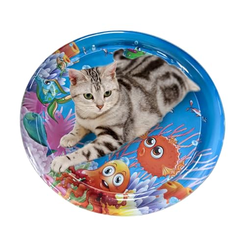 YNPQTDS Wasserpolster für Katzen, Wassermatte für Katzen,Sensorische Haustiere Wassermattenspielpolster - Spaß beim Schlafenwasserbett Komfort Kühlspielzeug zu Hause außerhalb Unterhaltung für Kinder YNPQTDS Wasserpolster für Katzen, Wassermatte für Katzen,Sensorische Haustiere Wassermattenspielpolster - Spaß beim Schlafenwasserbett Komfort Kühlspielzeug zu Hause außerhalb Unterhaltung für Kinder von YNPQTDS