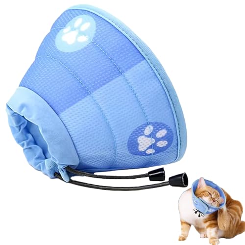 Katzen Halskrause, Leckschutz Katze, Einstellbarer Halskrause Katze Halsband, Halsband Weich Katze Schutzkragen für Katzen Welpen Haustiere Nach Operation und Verletzungen Katzen Halskrause, Leckschutz Katze, Einstellbarer Halskrause Katze Halsband, Halsband Weich Katze Schutzkragen für Katzen Welpen Haustiere Nach Operation und Verletzungen von YNR