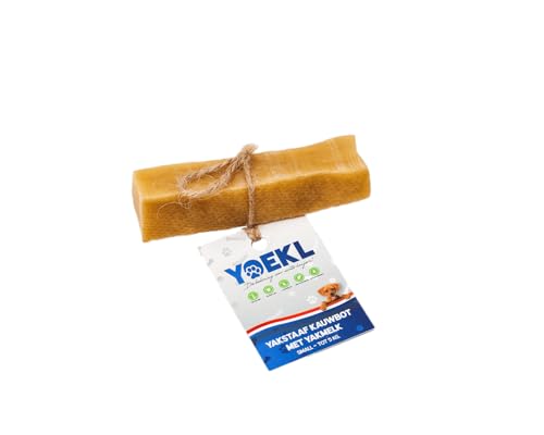 YOEKL Yak Kaukäse mit Yakmilch Small | Natürliche Käse Kauknochen für Hunde | 8 x 2 cm – 28-38g von YOEKL