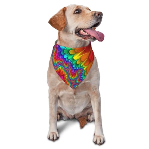 Helle ColorDog Bandanas Katze Welpen Schals Waschbar Pet Taschentuch von YOFIEN