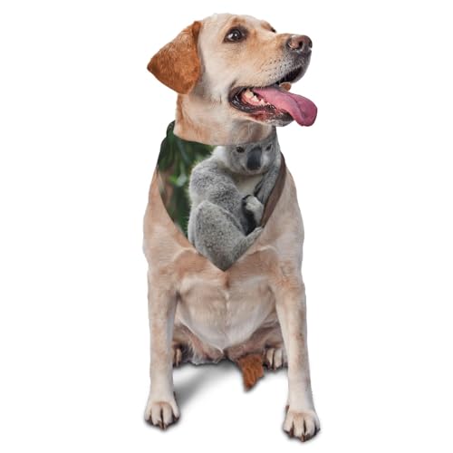 Niedliche KoalaDog Bandanas Katzenwelpenschals Waschbares Haustiertaschentuch von YOFIEN